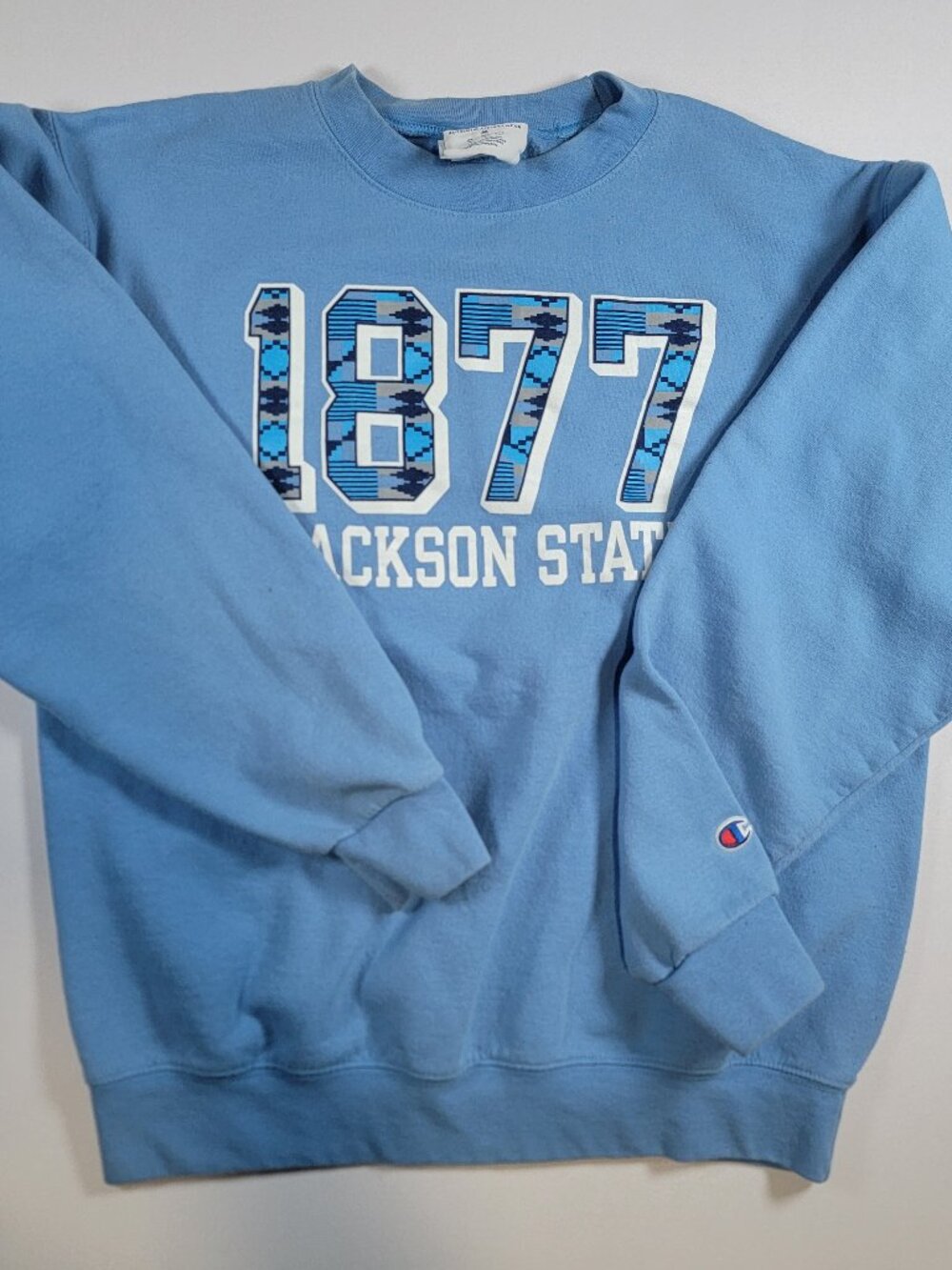Champion Jackson State 1877 Crewneck Sweatshirt Unisex M